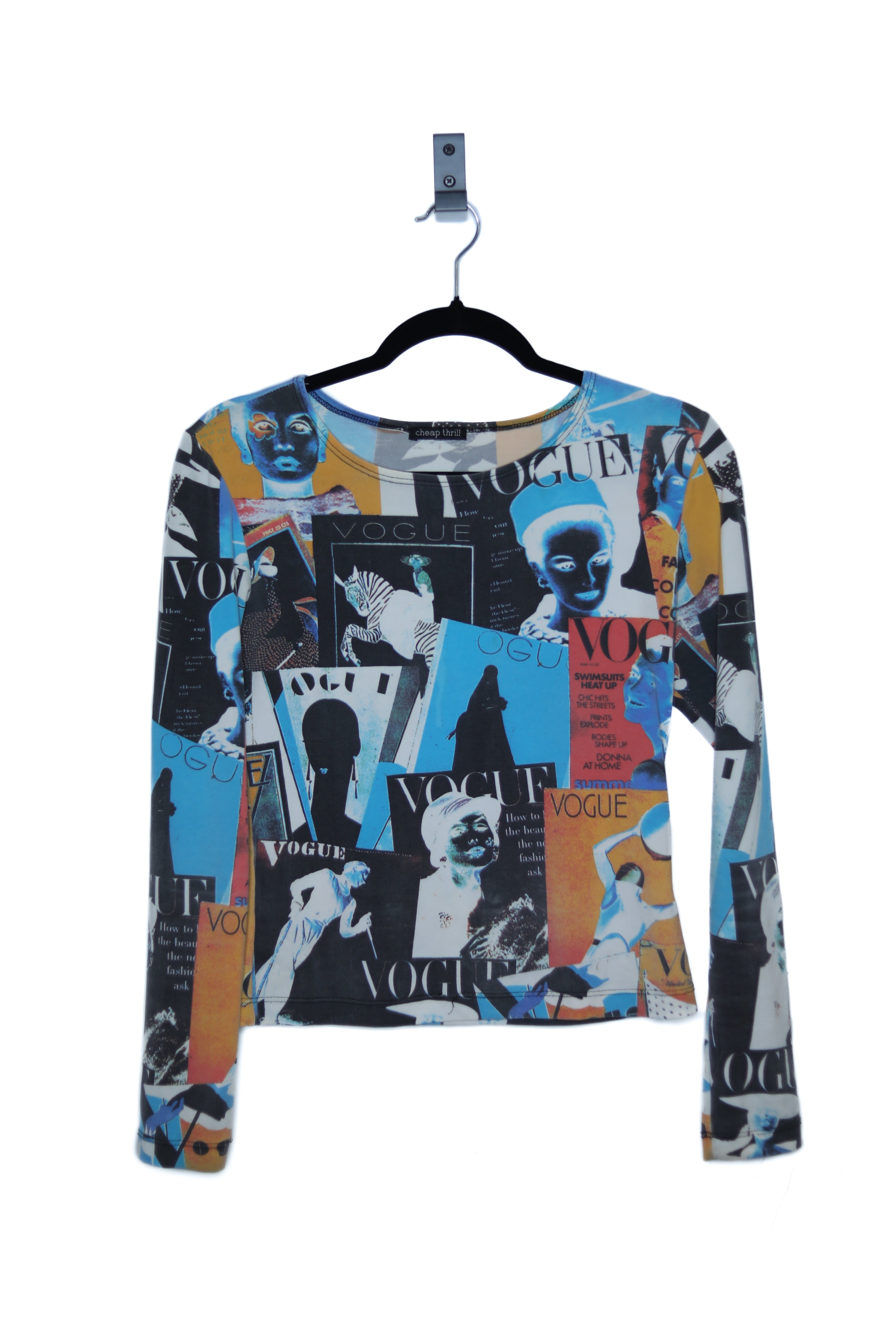 Vogue Magazine Print Long Sleeve