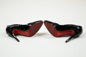 Christian Louboutin Dolly Patent Leather Pump Sz 38 1/2