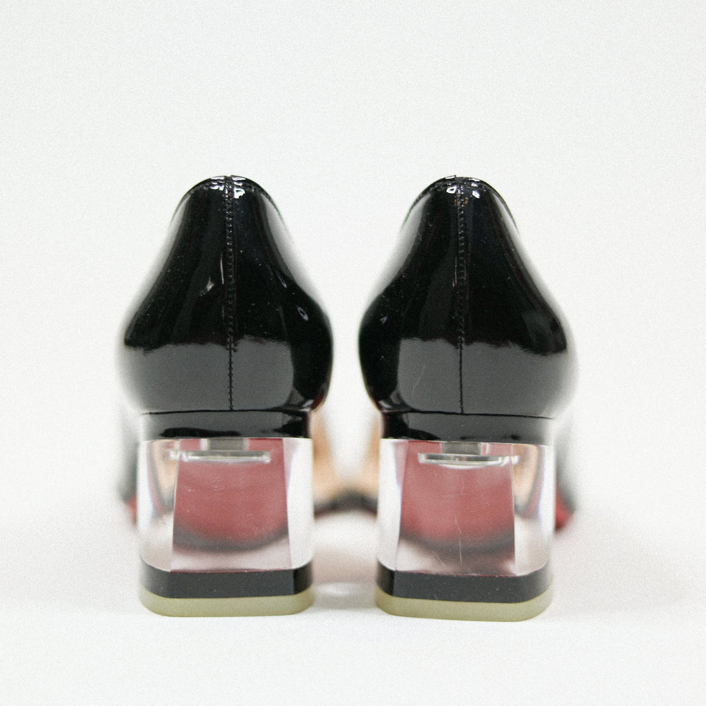 Christian Louboutin Provisore 55 Patent Leather Heel Sz 38