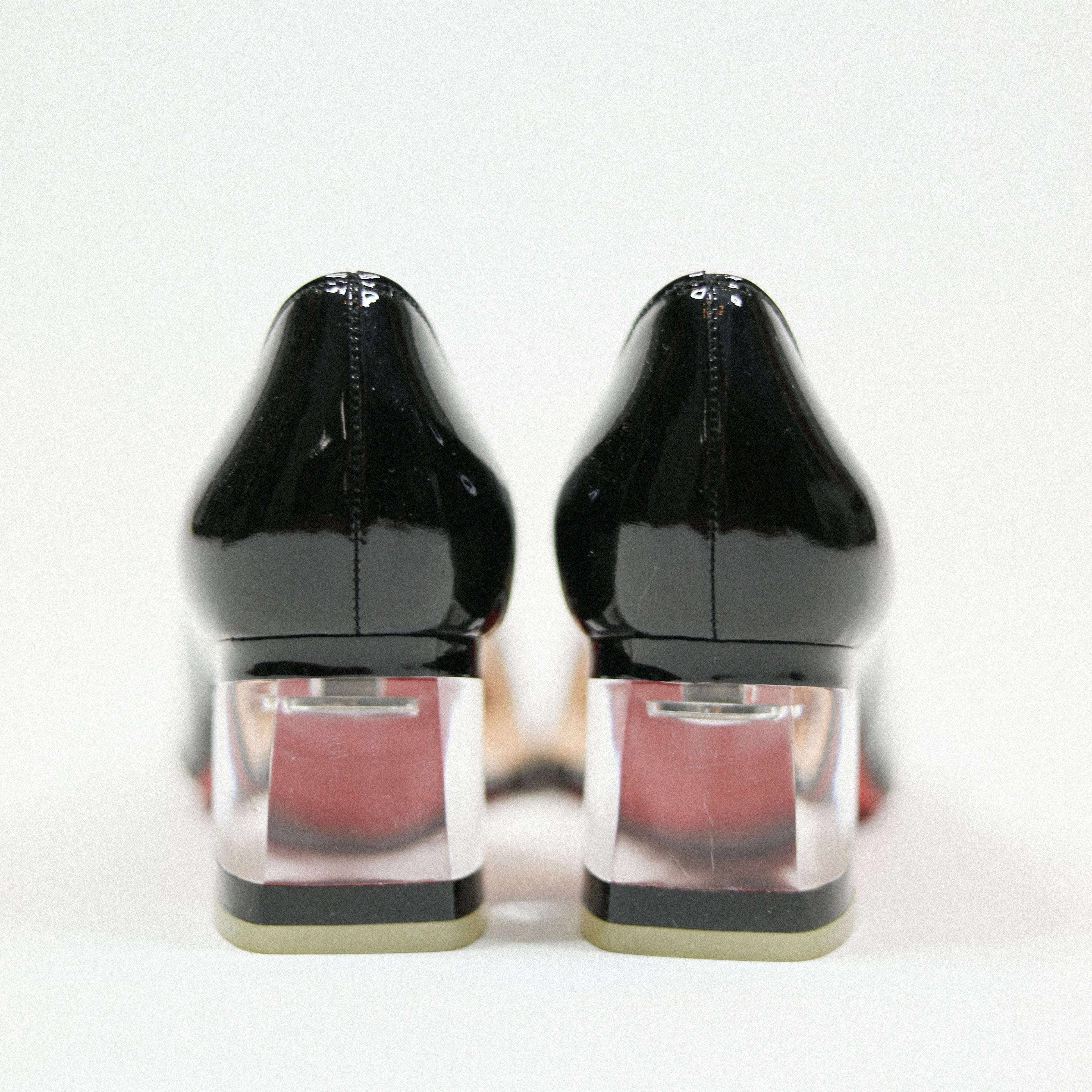 Christian Louboutin Provisore 55 Patent Leather Heel Sz 38