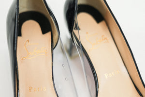 Christian Louboutin Provisore 55 Patent Leather Heel Sz 38
