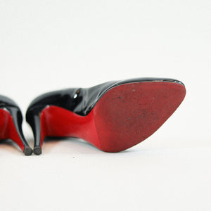 Christian Louboutin Dolly Patent Leather Pump Sz 38 1/2