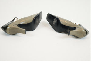 Vintage Prada Leather Mary Jane Heel Sz 37