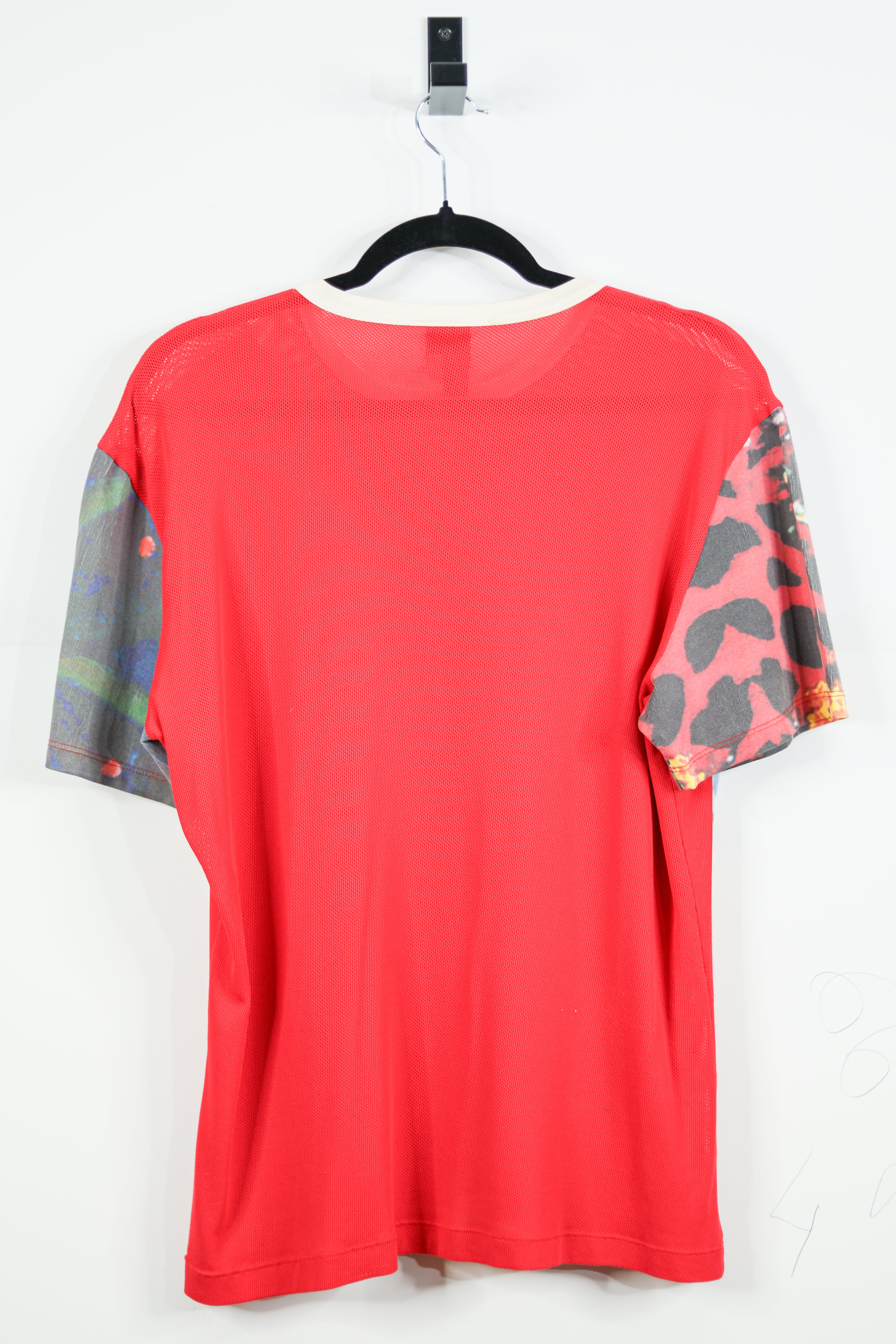 Vintage Versace Jeans Couture Marilyn Monroe Mesh Tee Sz L