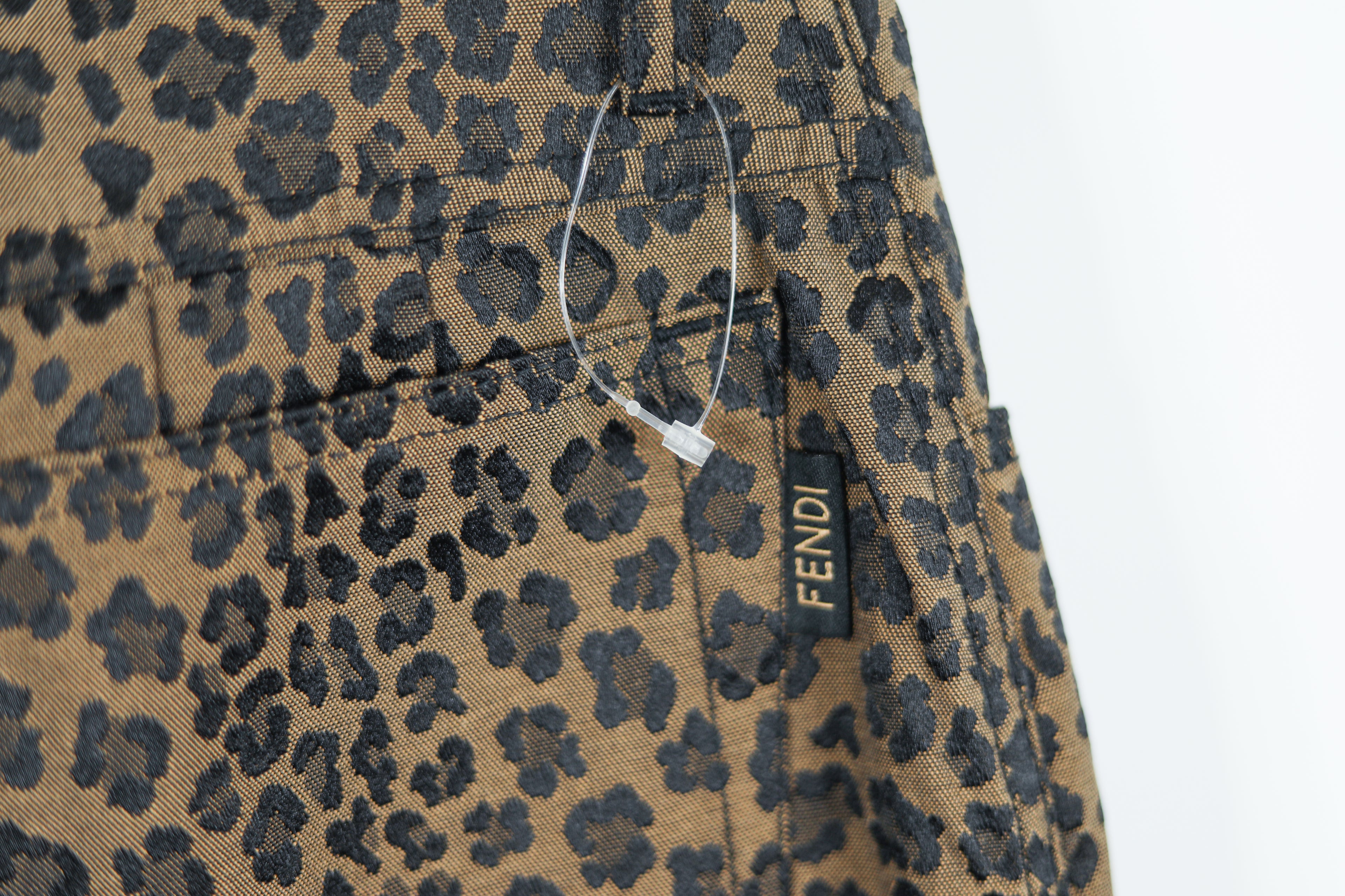 Fendi Leopard Print Jeans Sz 29