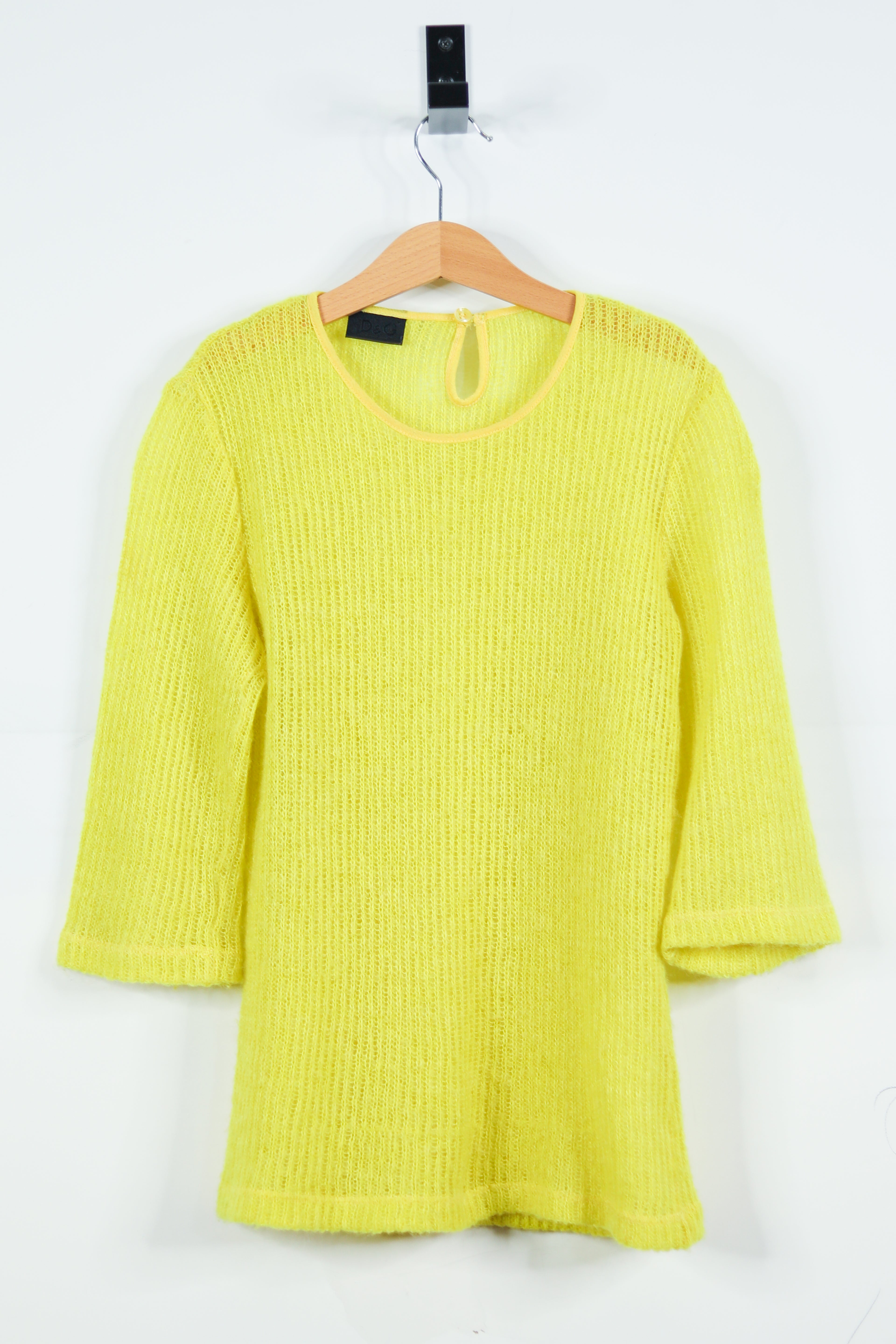 Vintage D&G Angora Top Sz Small