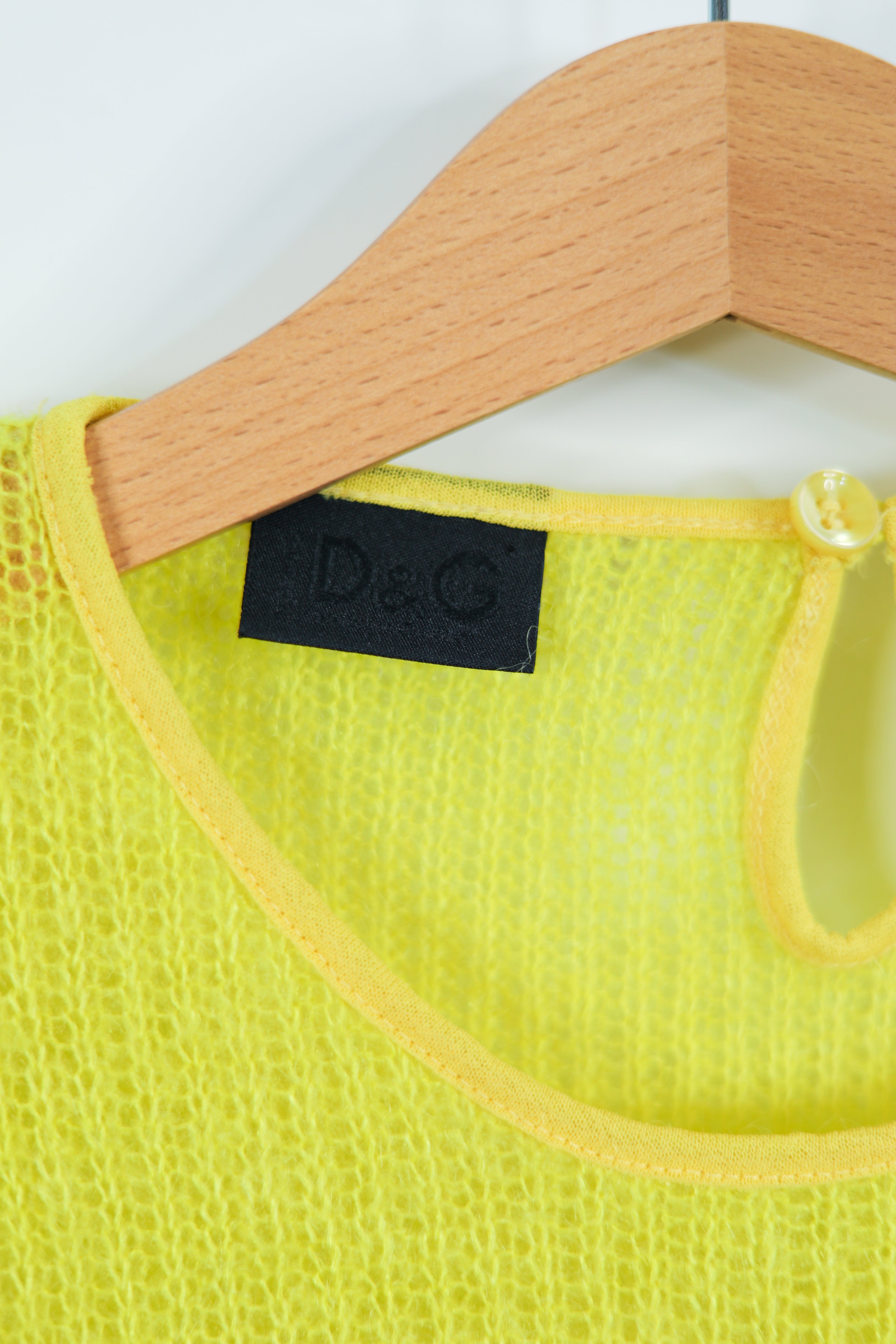 Vintage D&G Angora Top Sz Small