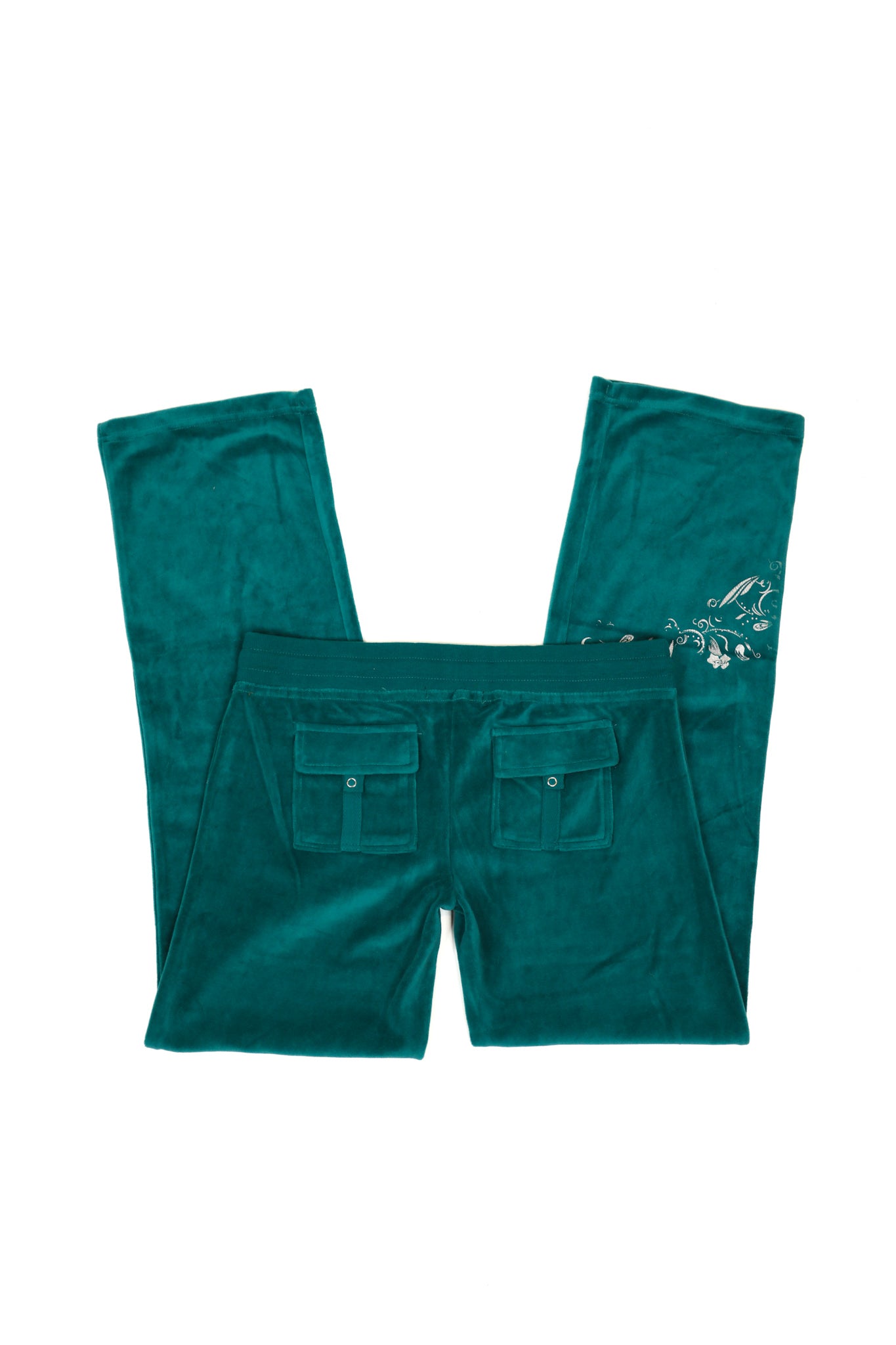 Teal BCBG Velour Tracksuit Set