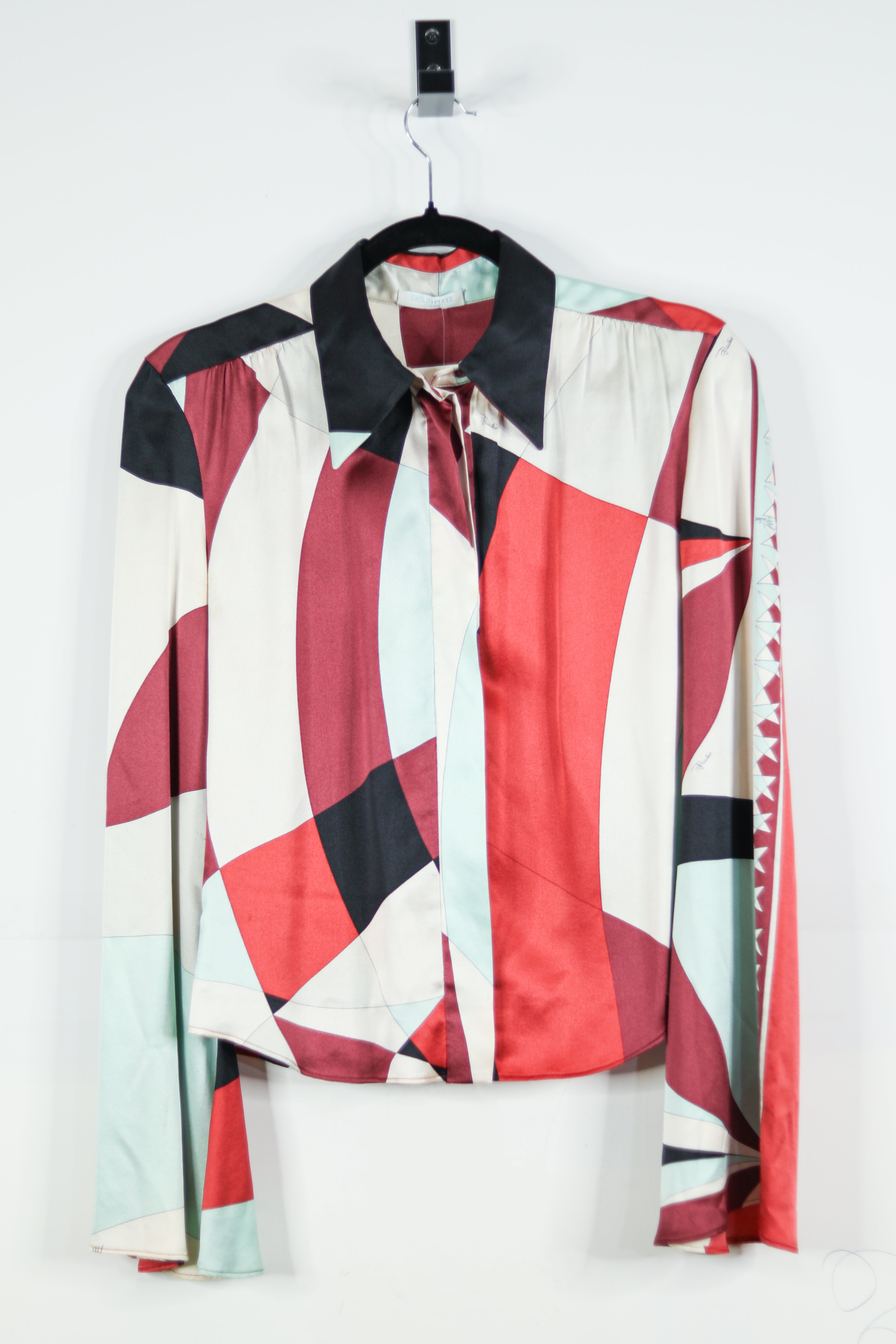 Vintage Emilio Pucci Silk Button Down