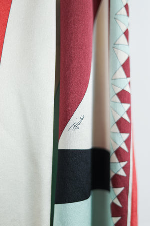 Vintage Emilio Pucci Silk Button Down