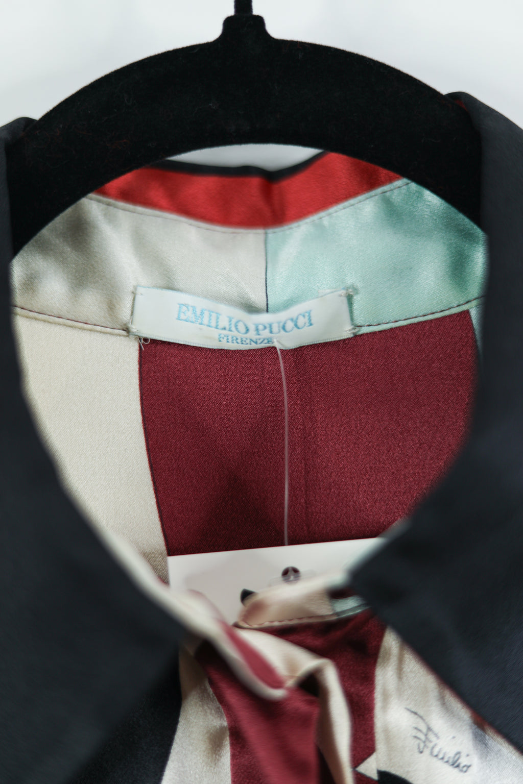 Vintage Emilio Pucci Silk Button Down