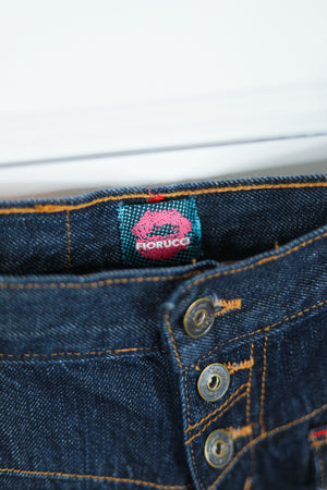 Vintage Fiorucci Low Rise Cropped Jeans Sz 9