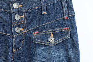 Vintage Fiorucci Low Rise Cropped Jeans Sz 9
