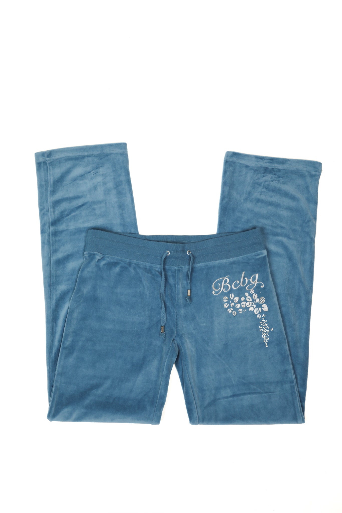 Baby Blue BCBG Velour Tracksuit Set
