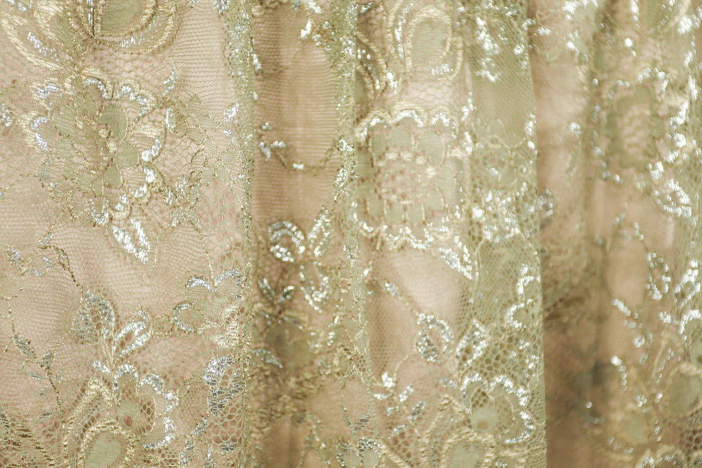 3.1 Phillip Lim Gold Lace Skirt