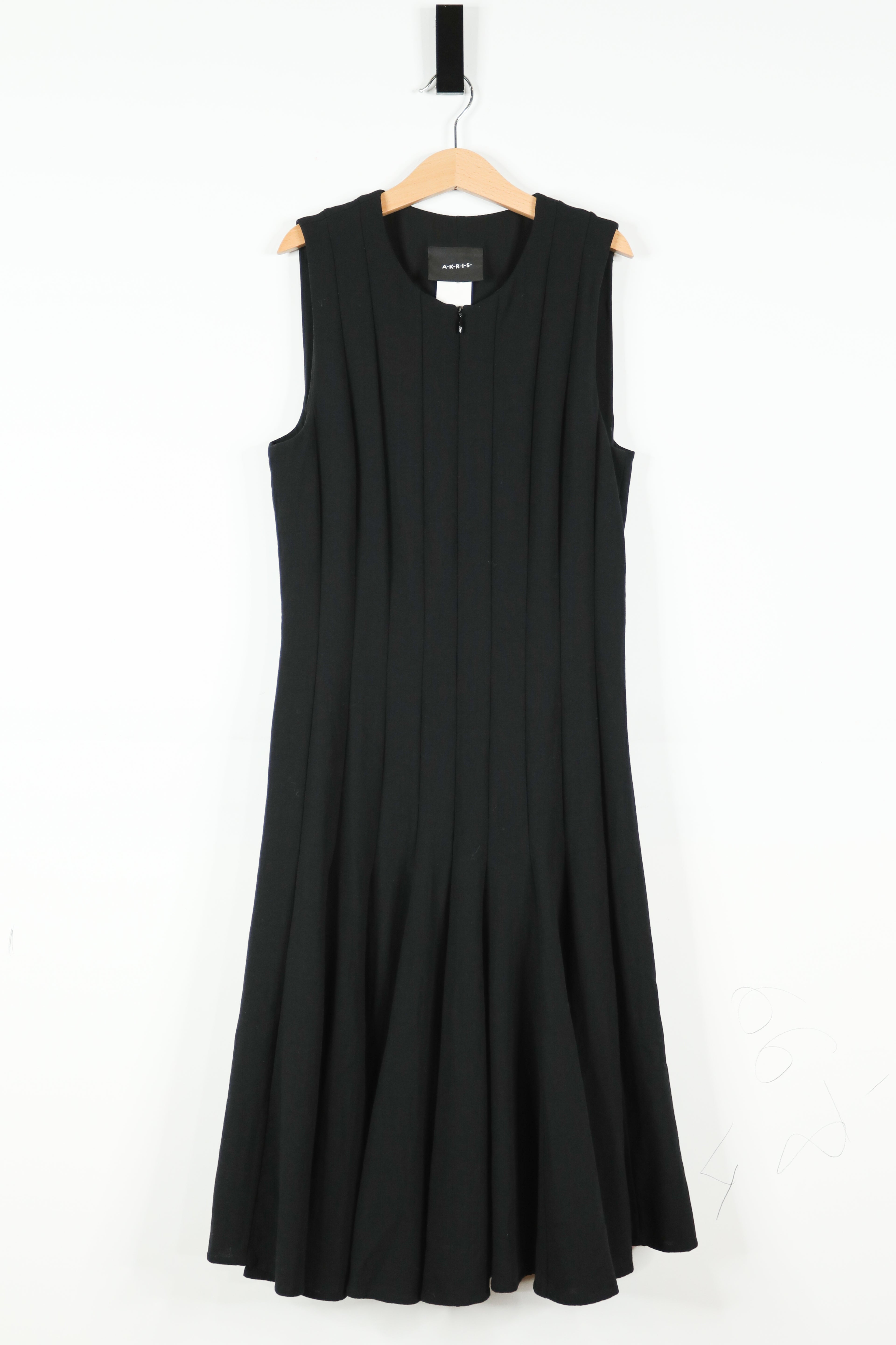 Akris Double Face Wool Dress Sz 4