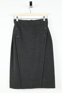Vintage 80s Gianni Versace Wool Skirt