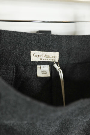 Vintage 80s Gianni Versace Wool Skirt