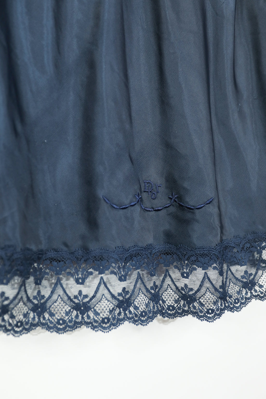 Vintage Dior Slip Cami Navy Blue Sz Med