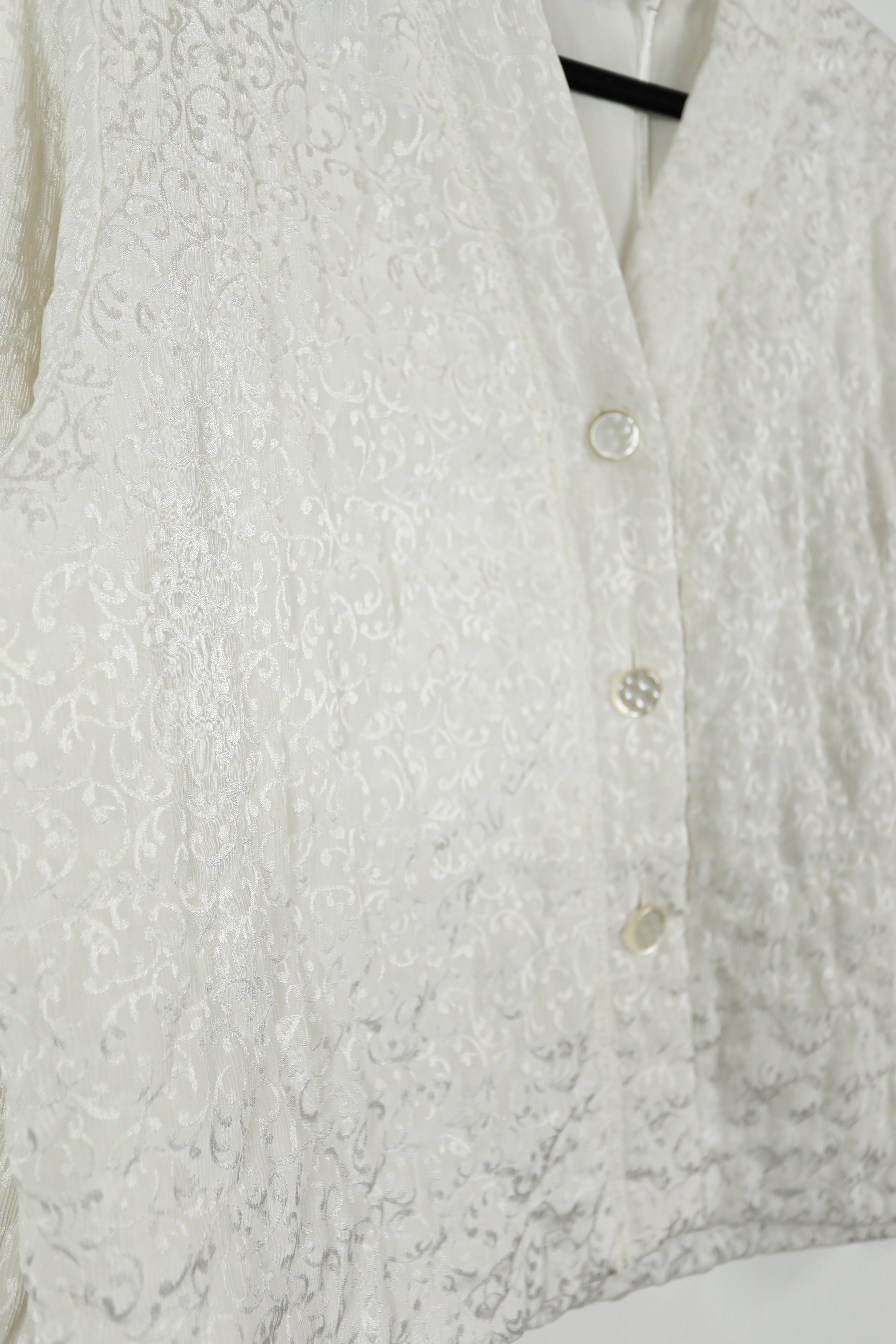 Vintage Christian Dior Sleep Jacket Petite