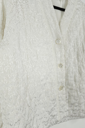 Vintage Christian Dior Sleep Jacket Petite