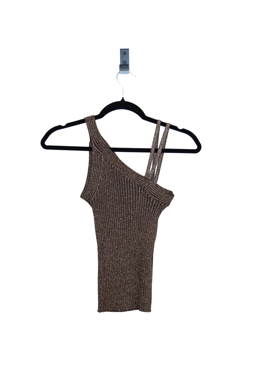 90s Copper Metallic Asymmetrical Tank
