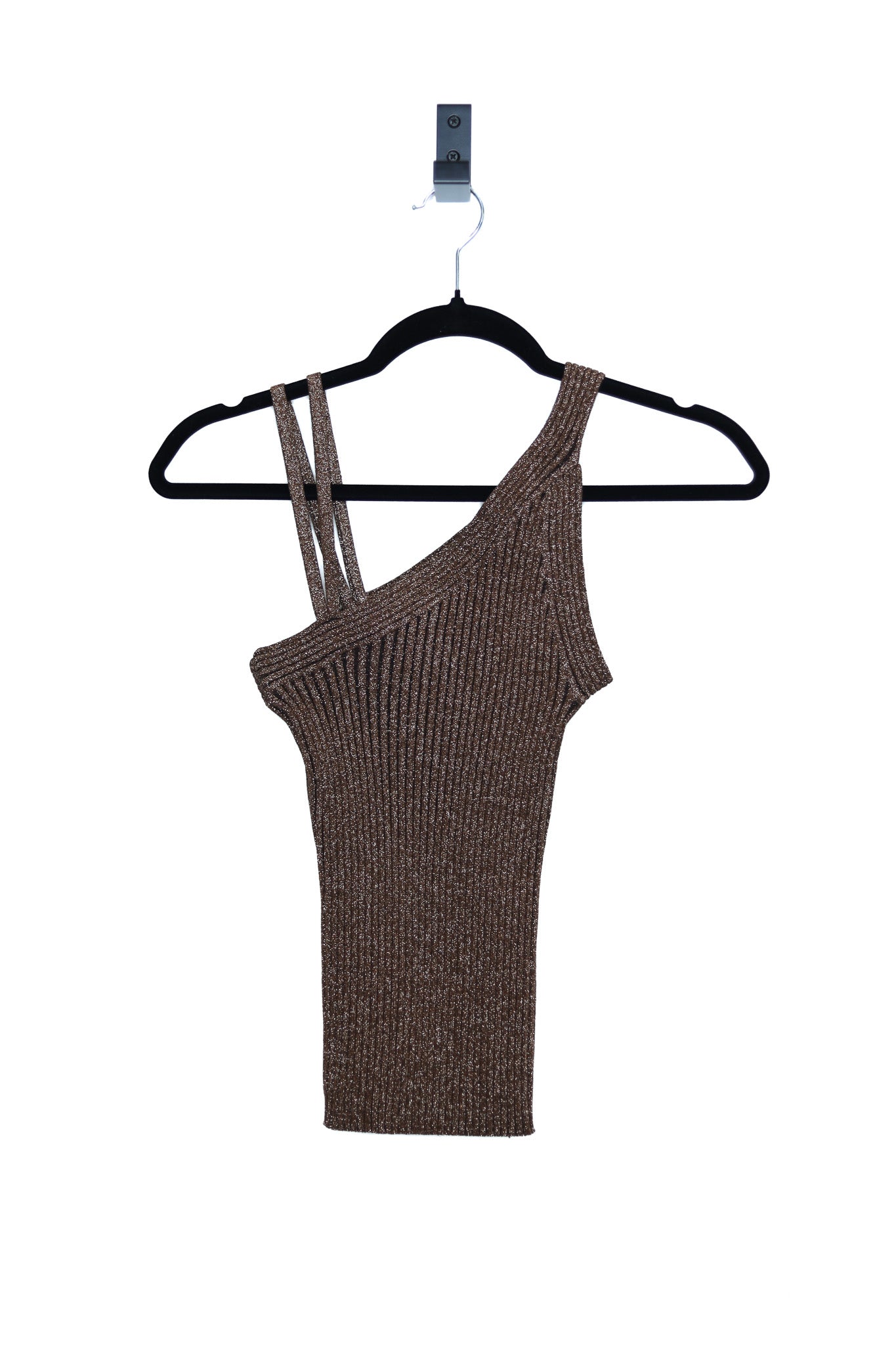 90s Copper Metallic Asymmetrical Tank