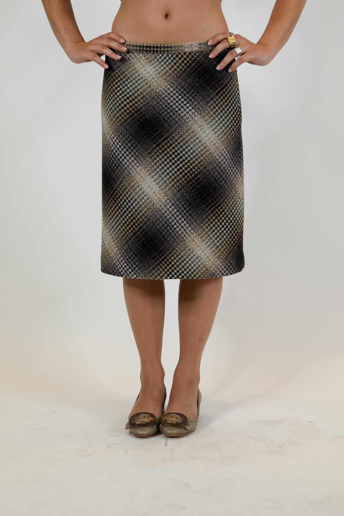 BCBG Max Azria Wool Skirt