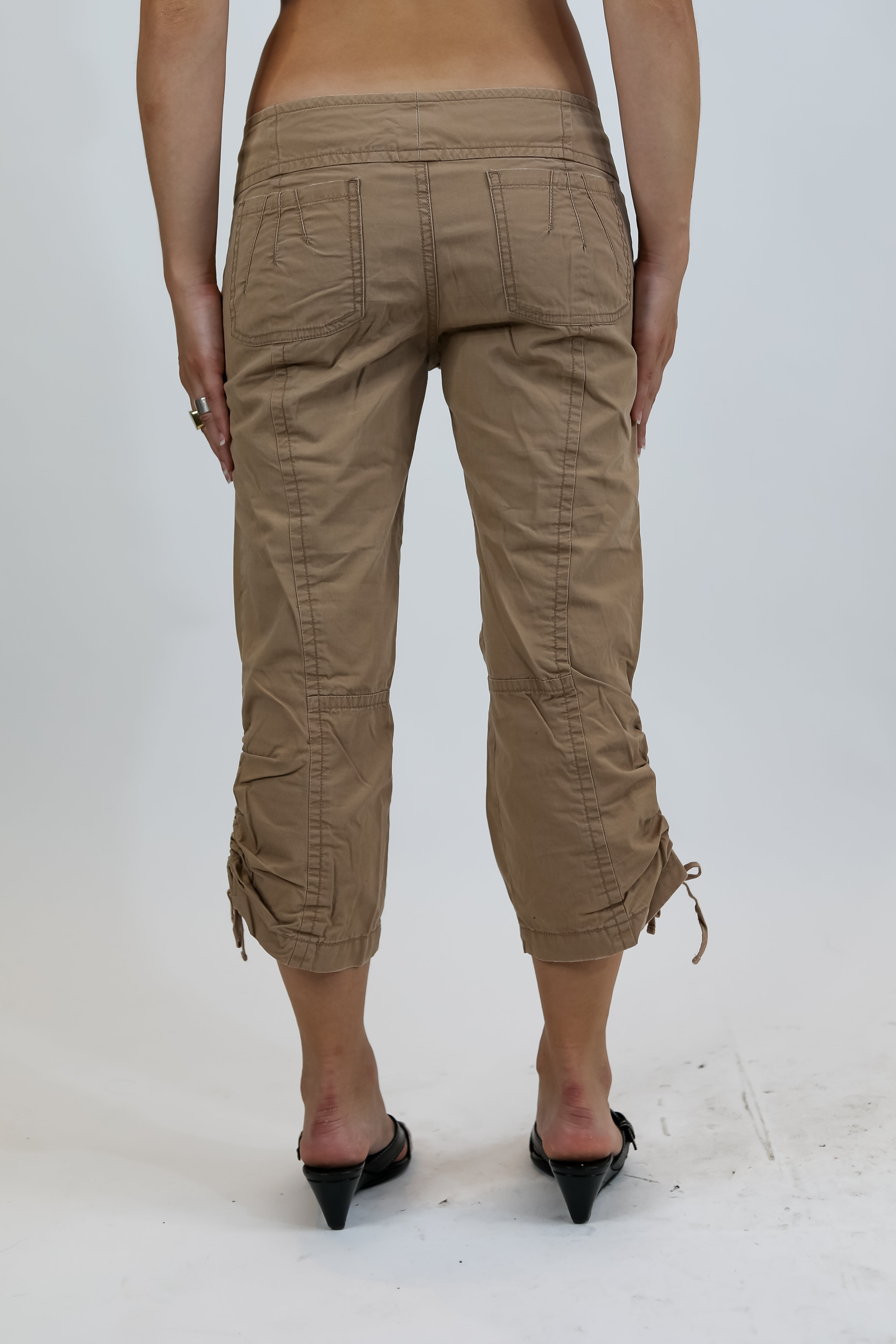 2000s Cargo Capri Pant