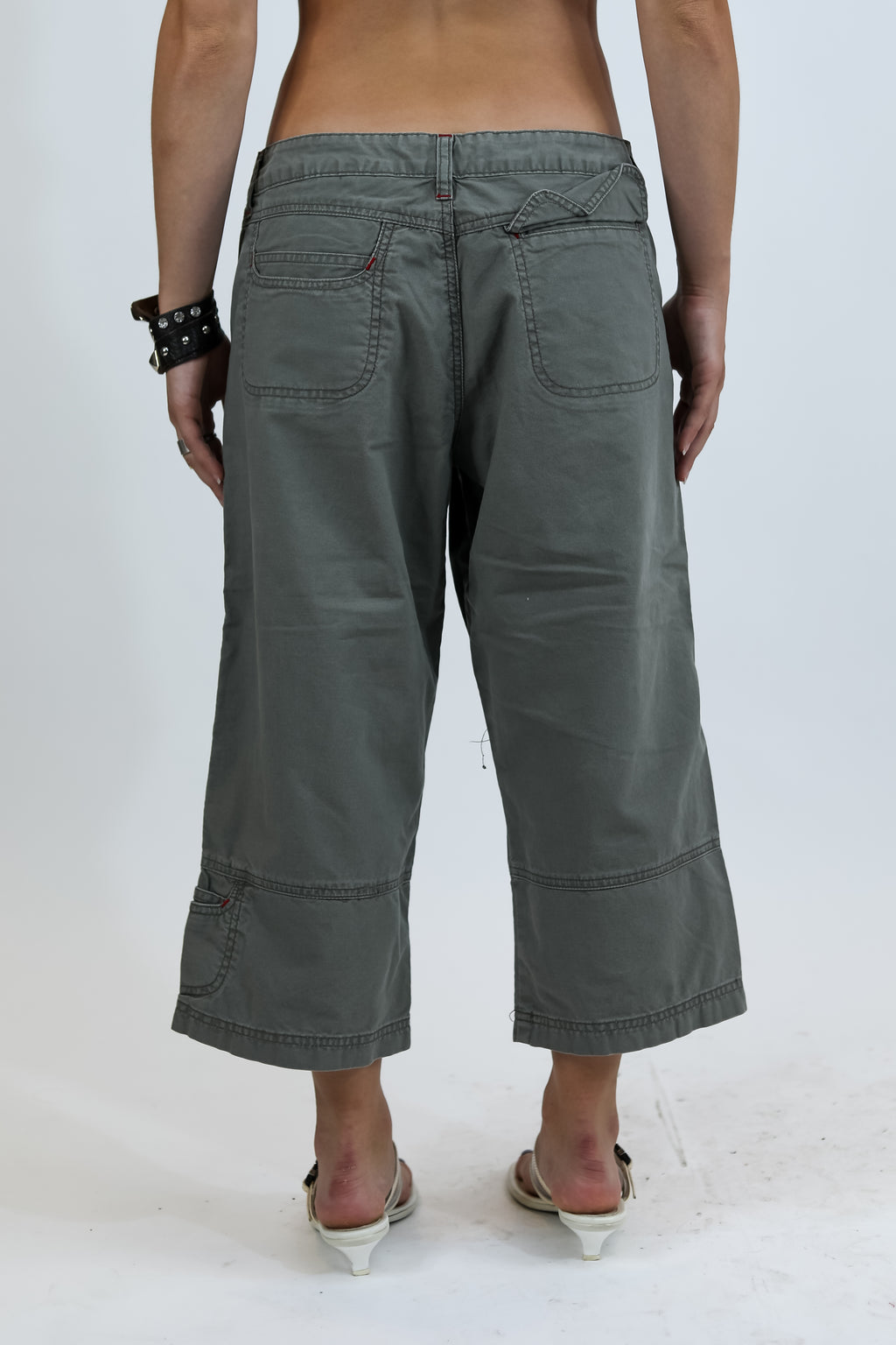 Unionbay Army Green Capri Pant