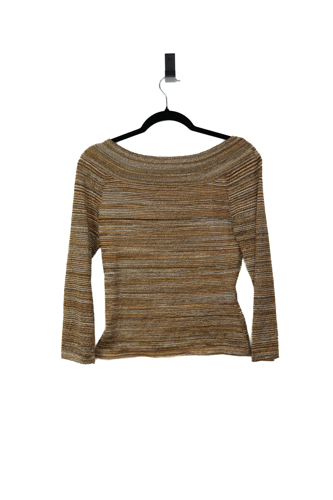 Brown Striped Long Sleeve