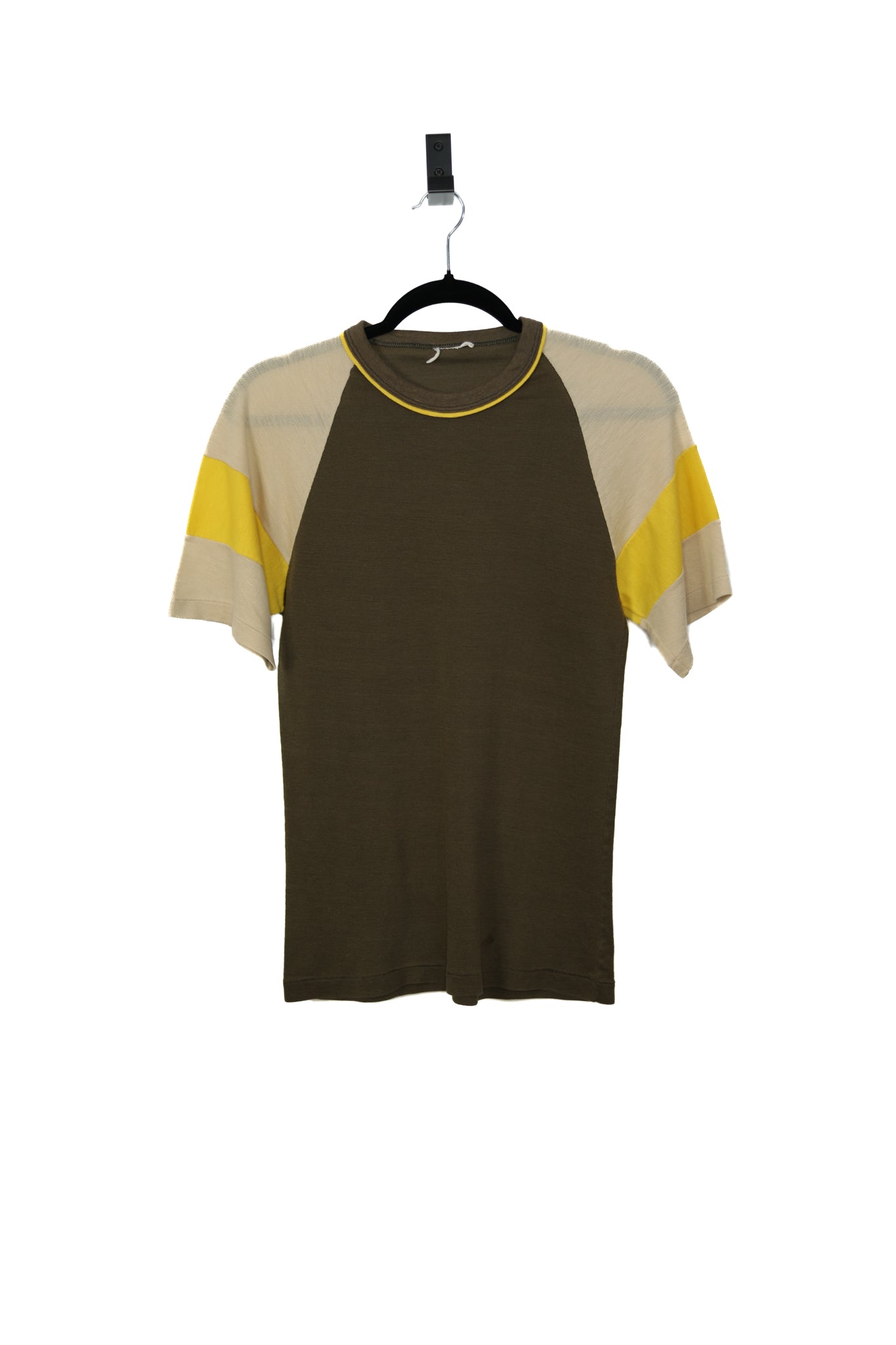 Vintage Brown & Yellow Comfy Tee