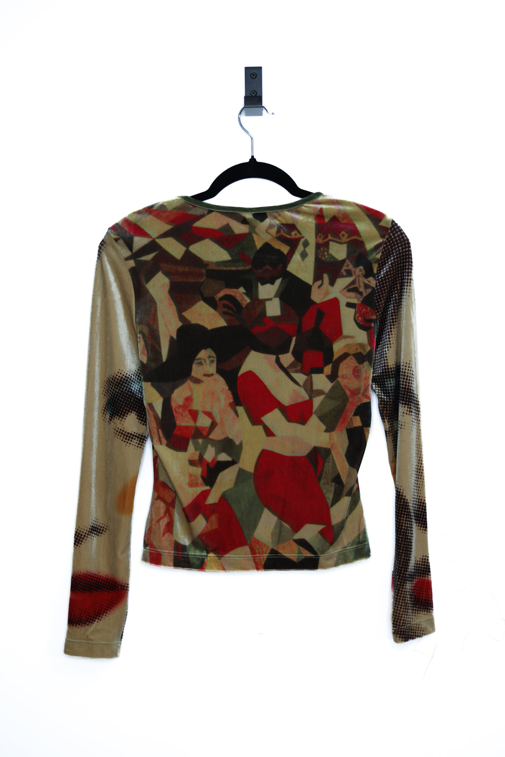 90s Futurism Art Style Long Sleeve
