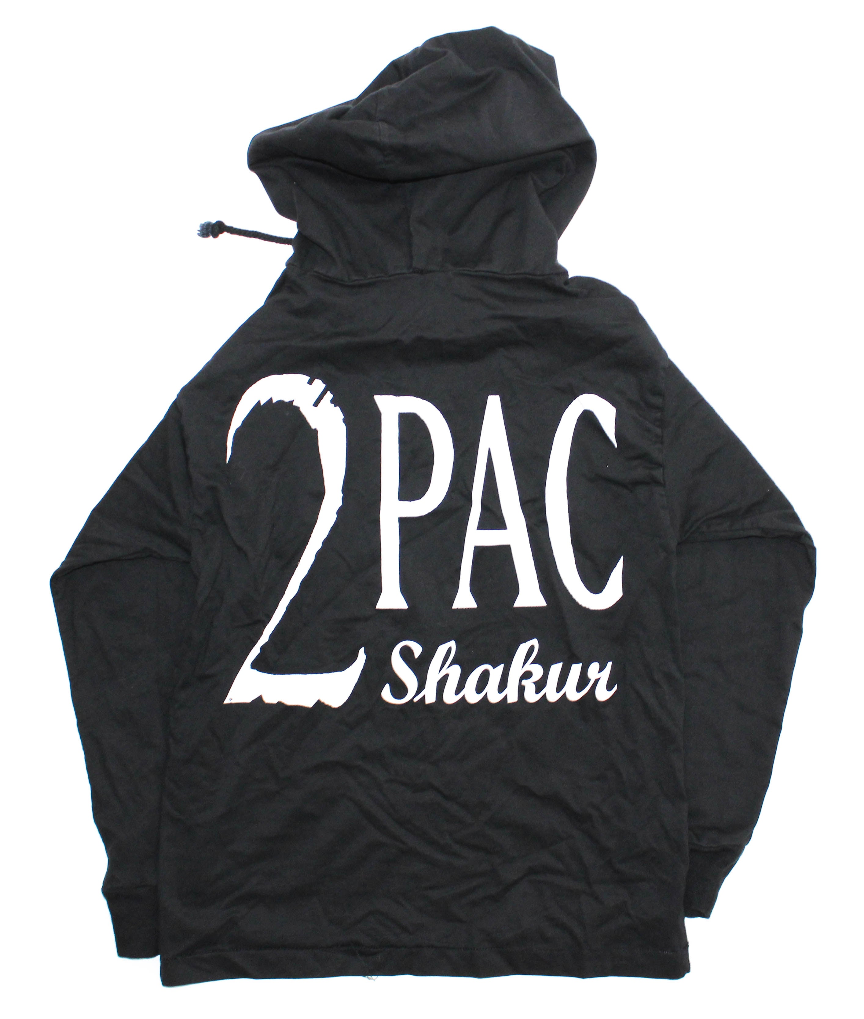 2Pac Reworked 90s Hooded Long Sleeve Youth XS *1 of 1*
