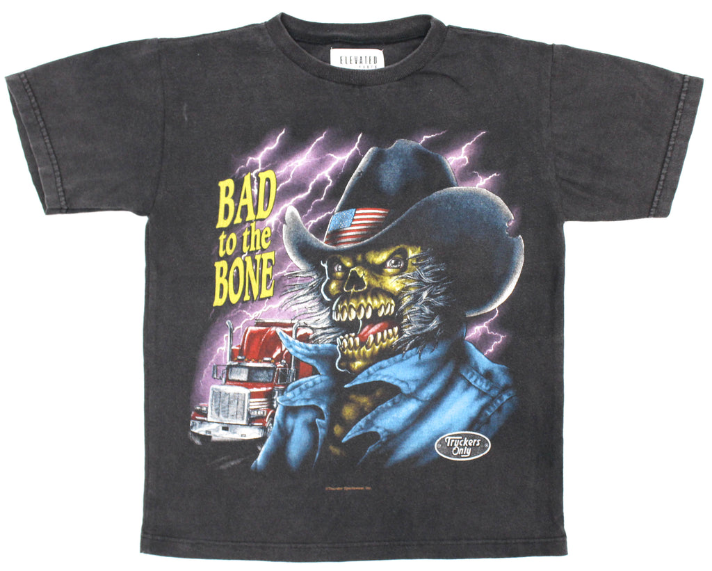 Truckers Only Reworked 90s Bad To The Bone Youth XS/S *1 of 1*