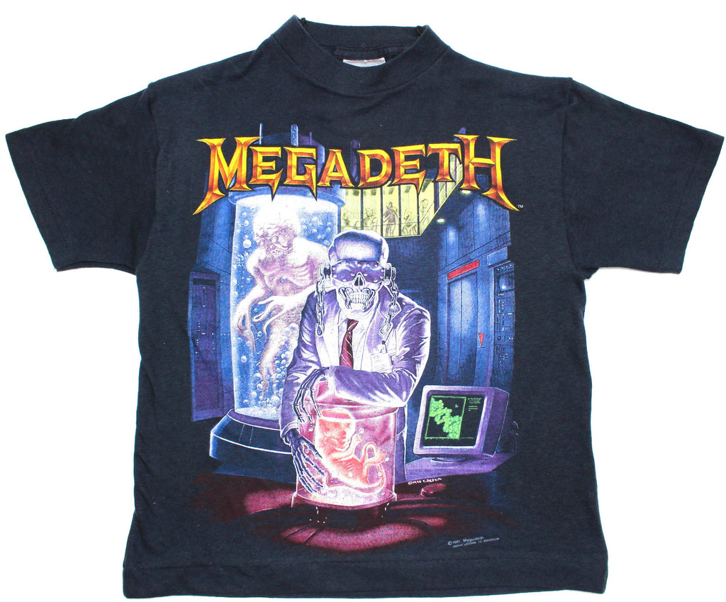 Megadeth Reworked '91 'Hangar 18' Youth Small/Medium *1 of 1*