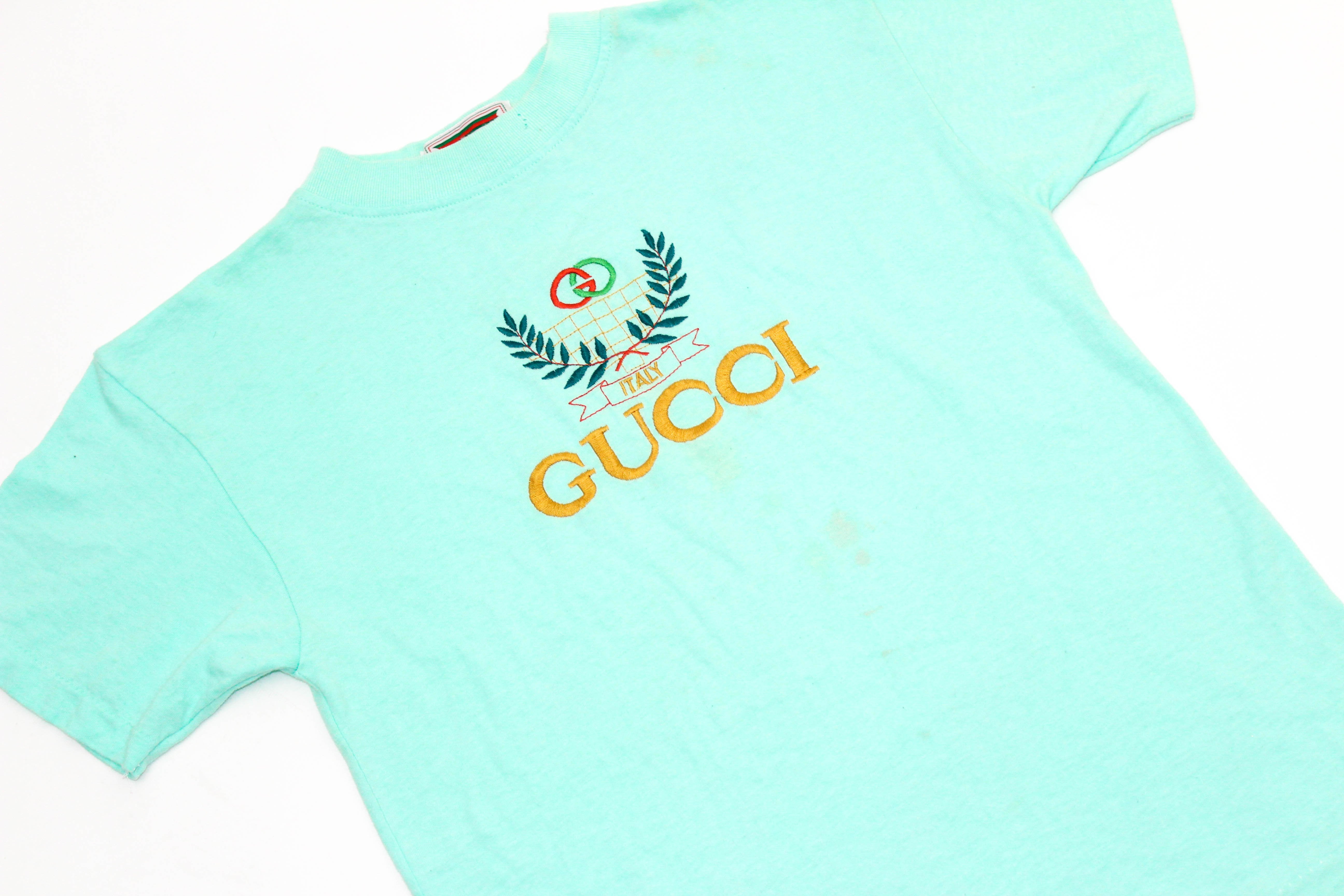 Gucci Reworked 90s Embroidered Bootleg Youth Small *1 of 1*