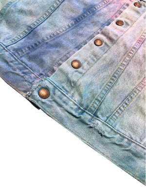 Vintage Reworked Hand-dyed Levis Size 7/8 *1 of 1*