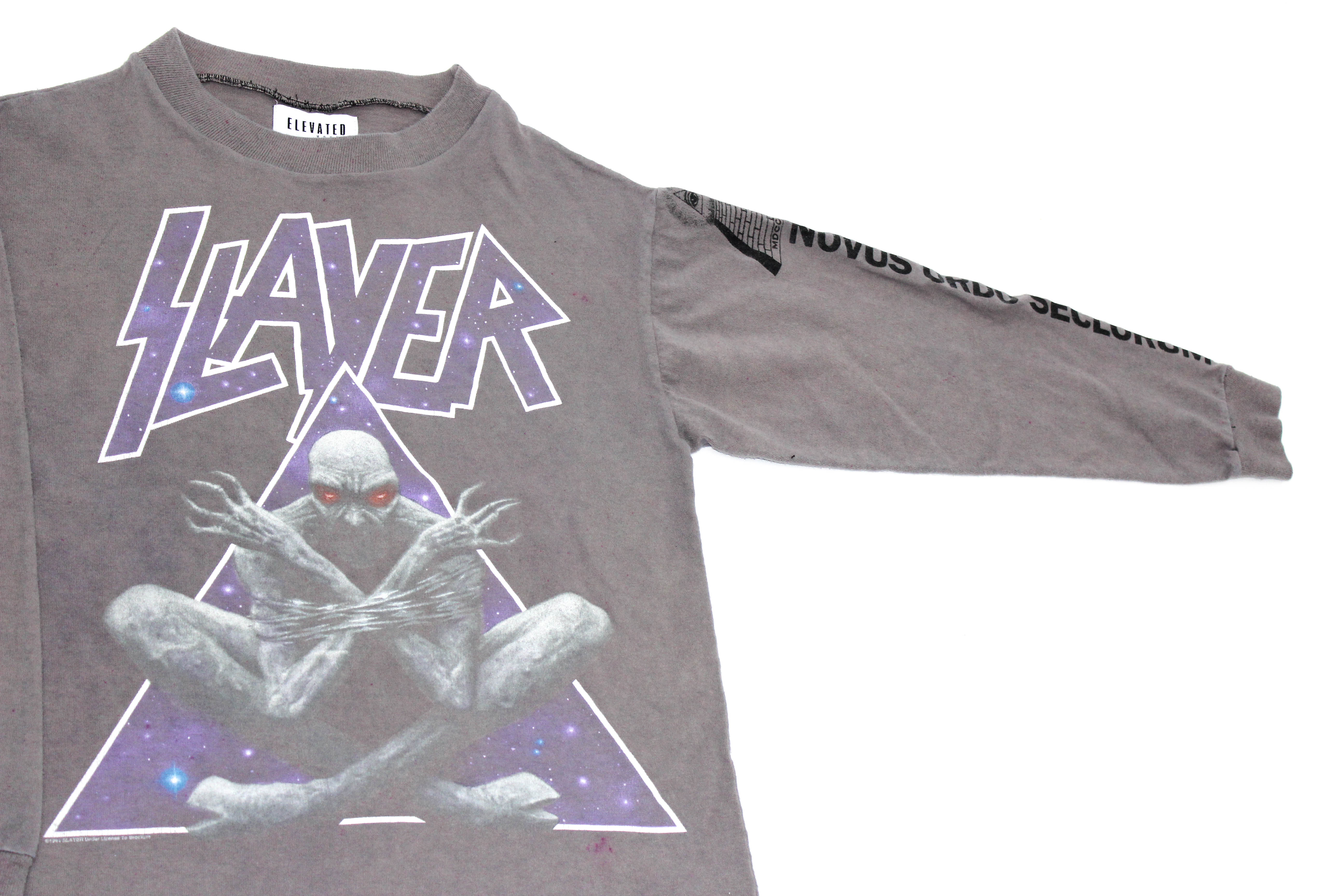 Slayer Reworked '94 'Divine Intervention'  L/S Youth Small *1 of 1*