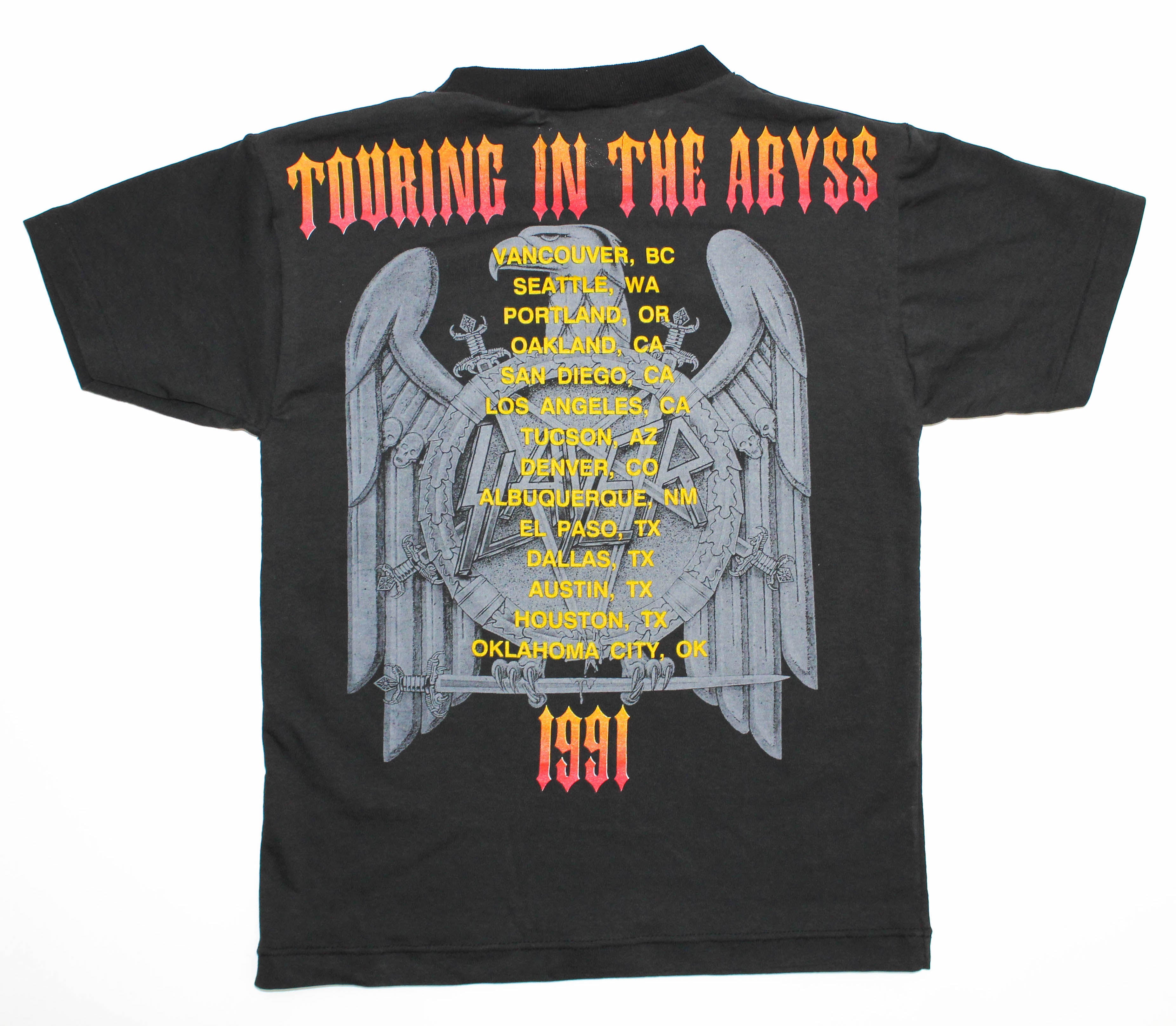Slayer Reworked '90 Seasons In The Abyss Youth XS *1 of 1*